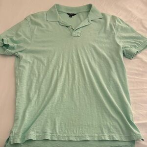 J. Crew Light Green Polo Shirt